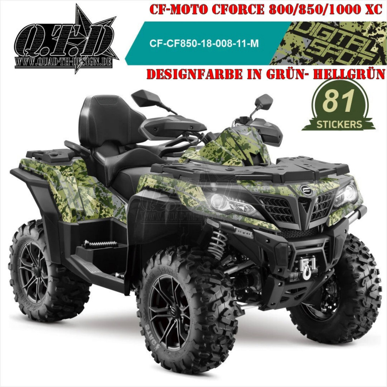 Digital Spot Green-Light Green for CF-Moto CForce 800/820/850/1000 XC/DLX ab 2018+
